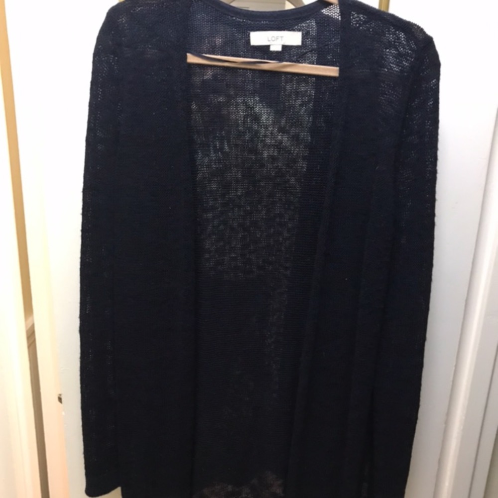 Navy Loft Cardigan
